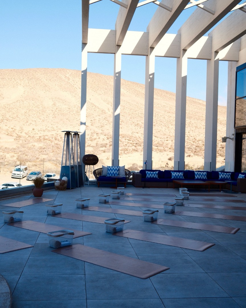 Desert yoga terrace, ZEL Fuerteventura