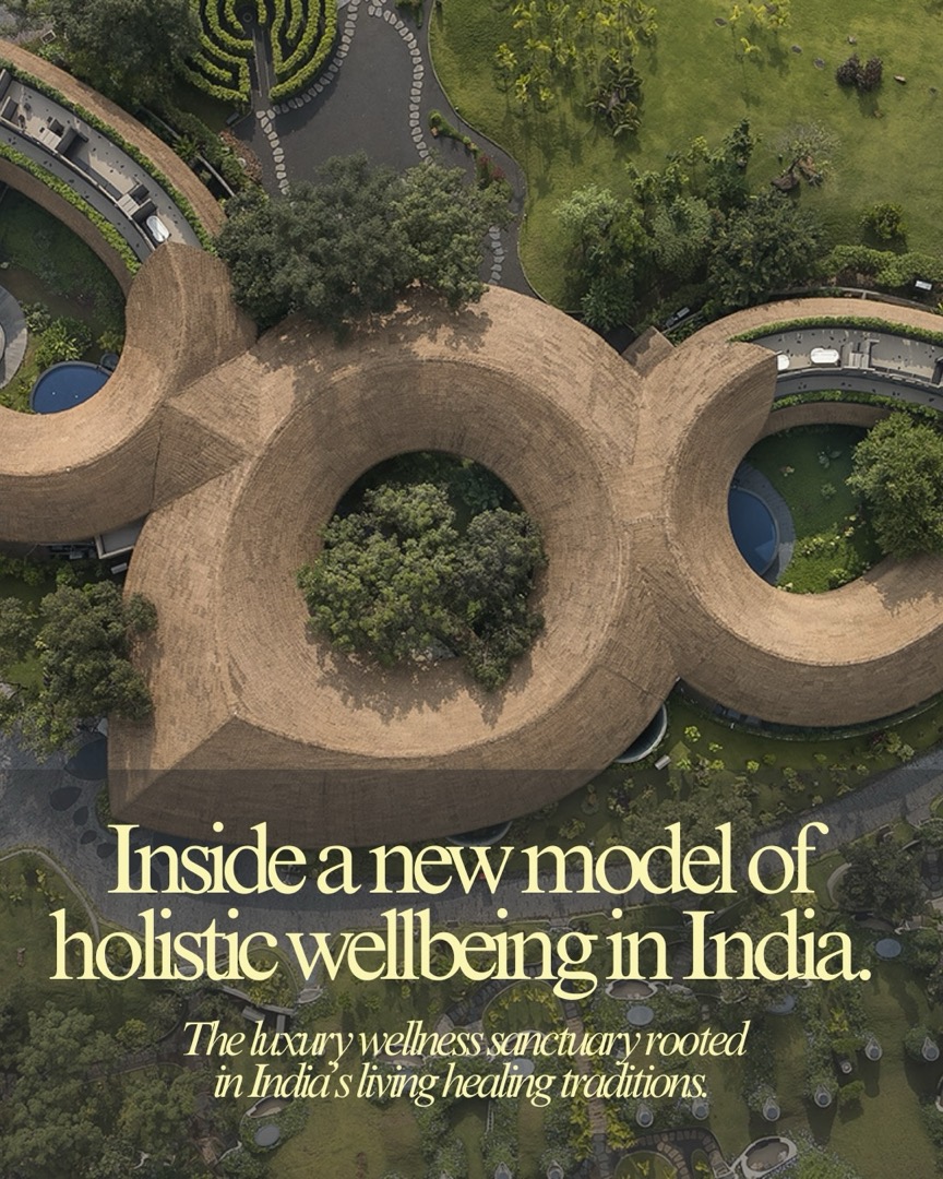 A luxury wellness sanctuary rooted in India's healing traditions