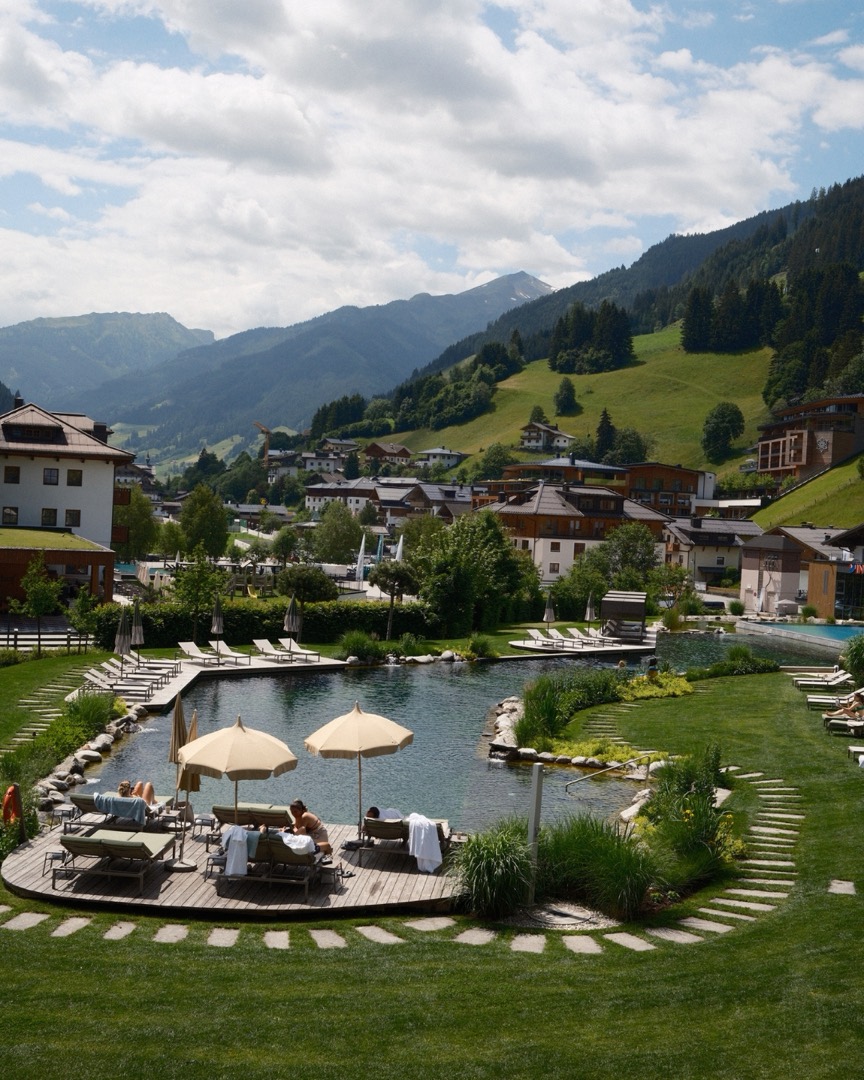Alpine natural pool, Nesslerhof