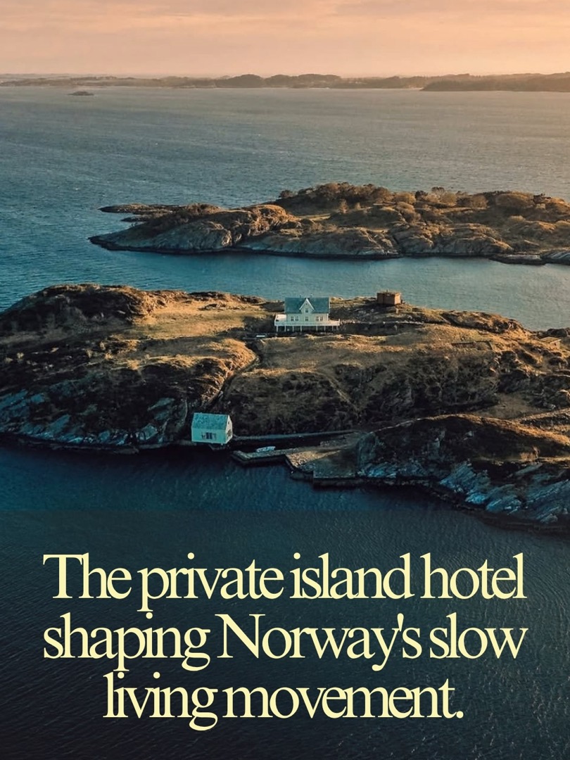 The private island hotel shaping Norway's slow-living movement